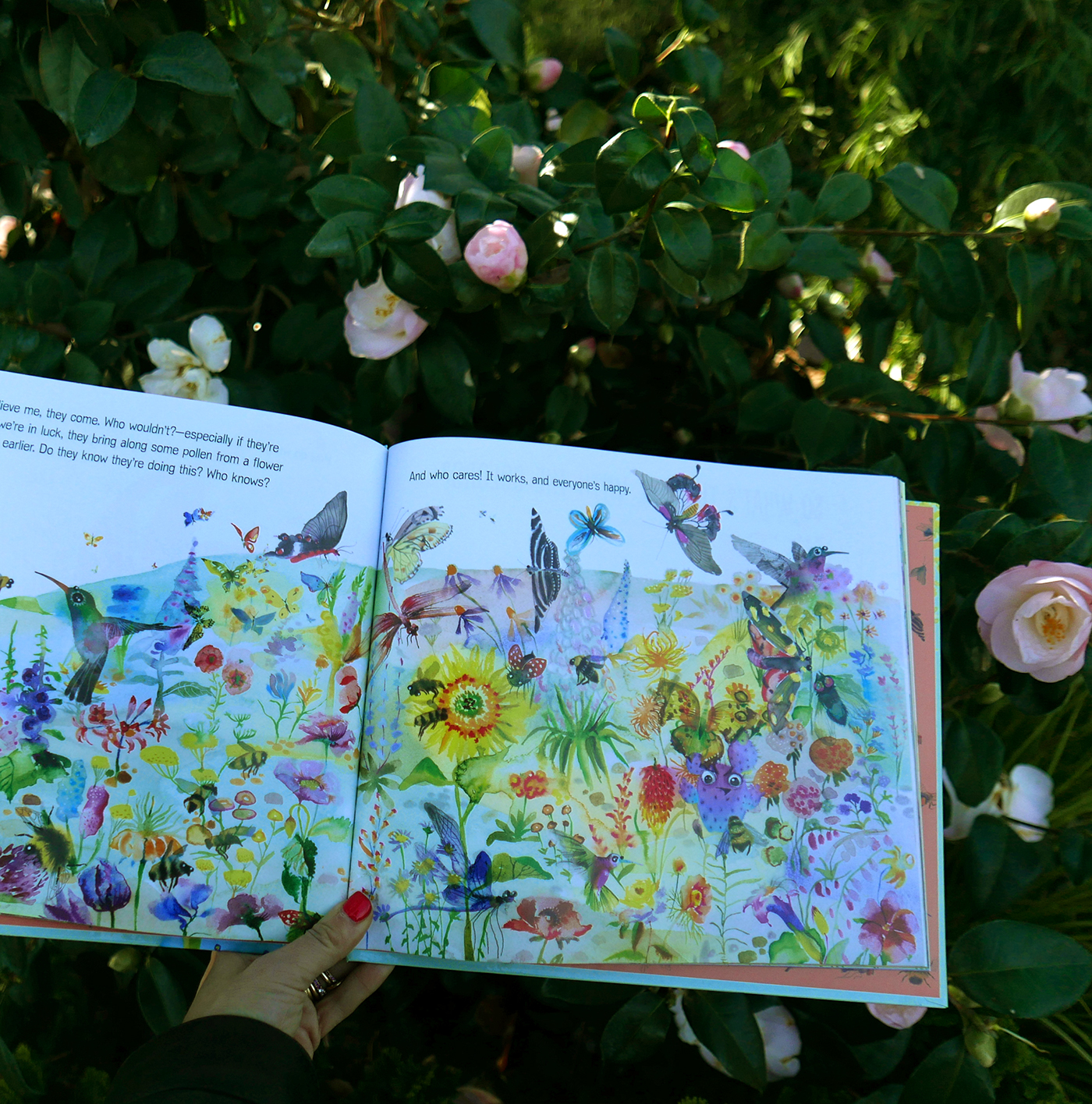Flower Talk book by Masha D'yans flower field