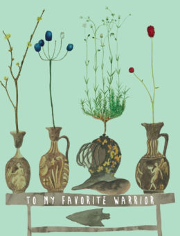 WRR1-warrior-vases-masha-dyans-watercolor-greeting-card
