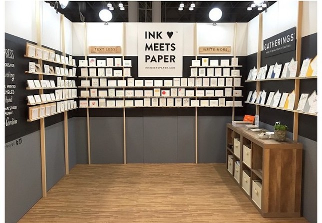 Ink Meets Paper, National Stationery Show Booth 2015