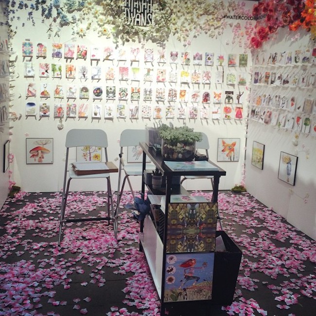 Masha D'yans Booth at the National Stationery Show 2